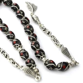 Beyzi Model Üçlü Çeşmi ve Mine İşleme Zaza Tespih thumbnail 1