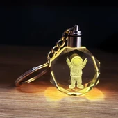 BlackCraft Kristal Renk Değiştiren Astronot Anahtarlık (BC-4C2FD0) - 1