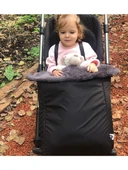 Ubeybi Bebek Arabası ve Puset Ayak Örtüsü Siyah - 3