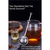 Modacar Bitki Çayı Süzgeci –Çay Demleme Aparatı  Profesyonel 304 Paslanmaz Çelik - 1