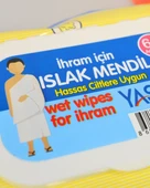 Umre ve Hac İçin Kokusuz Islak Mendil – İhrama Uygun, 2’li Paket (Toplam 120 Adet) Hijyen Mendil - 2