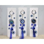 BlackCraft Metal Nazar Boncuğu Anahtarlık (BC-427F7A) thumbnail 2