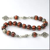 Küre Model Karpuz Dilim İşleme Zaza Tespih - 2