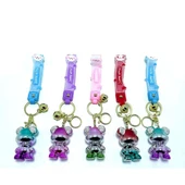 BlackCraft Taşlı Ayıcık Silikon Anahtarlık (BC-8015FA) thumbnail 2