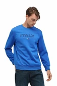 Lumberjack Gale 16itl701 0 Yaka Erkek Sweat - Saks - 1