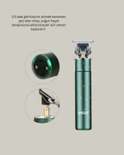 Koyu Yeşil Profesyonel Metal Gövdeli Saç Kesme Makinesi thumbnail 2