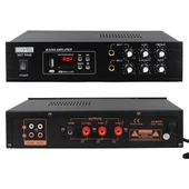 No-Tel 80 W Mini USB-SD-Bluetooth 70-100 V 2 Mik. Giriş Trafolu Anfi thumbnail 1