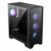 MSI MAG Forge 321R Airflow USB 3.2 ARGB ATX Mid Tower Siyah Kasa thumbnail 4