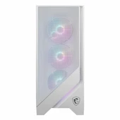 MSI MAG Forge 320R Airflow USB 3.2 ARGB ATX Mid Tower Beyaz Kasa thumbnail 2