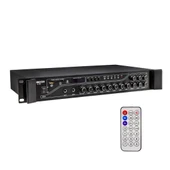 Dexun D-230 250 Watt 3 Zone İki Mikrofon Girişli Hat Trafolu Anfi thumbnail 1