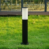 80 cm Bahçe Duvar , Çim , Yürüyüş Yolu Set Üstü Armatürü E27 Duylu Aplik Siyah thumbnail 1