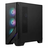 MSI MAG Forge 321R Airflow USB 3.2 ARGB ATX Mid Tower Siyah Kasa thumbnail 3