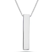 BlackCraft Gümüş Erkek Çubuk Kolye (BC-BC0D3F) thumbnail 2