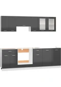 T Designo Helin Mutfak 230 cm Tezgah Dahil - 3