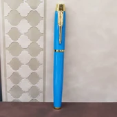 Turkuaz Metal Roller Kalem - 1