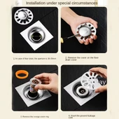 Koku ve Geri Akış Önleyici Gider Aparatı - 1