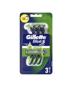 Gillette Blue3 Sensıtıve Kullan At Traş Bıçağı 3 Lü - 1