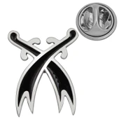 BlackCraft 925 Ayar Gümüş Zülfikar Rozet (BC-A9456C) - 1