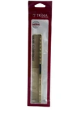 Trina Alüminyum Saç Tarağı Premium 19,5 cm Altın Sarı Renk - 1