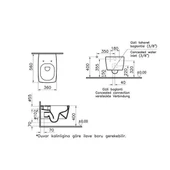 Vitra Metropole Rimex Asma Klozet Beyaz thumbnail 2
