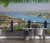 İstanbul Boğaz Köprüsü Manzaralı Duvar Kağıdı thumbnail 5