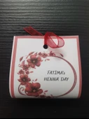 75 Adet Kişiye Özel Tasarım Hazır Paketlenmiş Dağıtmalık Hediyelik Kına - 1