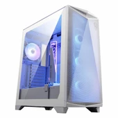 MSI MPG Gungnir 300R Airflow USB 3.2 ARGB eATX Mid Tower Beyaz Kasa thumbnail 1