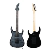 Midex Crade-50AMP Grey Rosewood Super Strat Kasa HH Yüksek Kaliteli 50W Amfili Elektro Gitar Seti thumbnail 3