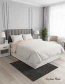 FİXBOX ÇİFT KİŞİLİK RANFORCE NEVRESİM TAKIMI FİORİNA SOMON thumbnail 1