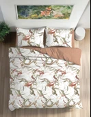 FİXBOX ÇİFT KİŞİLİK RANFORCE NEVRESİM TAKIMI VİBRA TARÇIN thumbnail 2