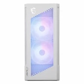 MSI MPG Velox 300R Airflow PZ USB 3.2 ARGB eATX Mid Tower Beyaz Kasa thumbnail 2