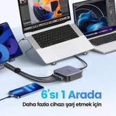 Ugreen Nexode 200w Gan 2 6 Portlu Masaüstü Hızlı Şarj Cihazı Istasyonu - 2