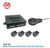 BB 03/P 22MM POLİFONİK SESLİ PARK SENSÖRÜ SİYAH - EMA-100-55 - 1