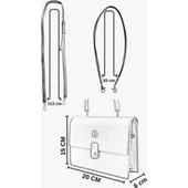 Bayan Çarpraz Askılı Çanta 67-7134 Siyah thumbnail 4