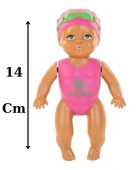 Kurmalı Yüzen Bebek Denizde Havuzda Banyoda Su Kovasında Kendisi Yüzen Bebek Kurmalı 14 Cm - 2