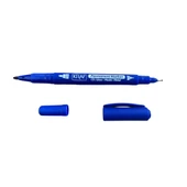 Kraf Asetat Kalemi Twin Çift Uçlu 250G Mavi 12’li - 1