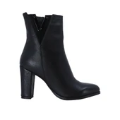 Hobby 26078 Hakiki Deri Kadın Topuklu Bot thumbnail 21