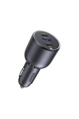 UGREEN 130W 3 Portlu Araç İçi Şarj Cihazı Çakmaklı - 1