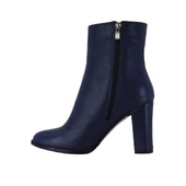 Hobby 26078 Hakiki Deri Kadın Topuklu Bot thumbnail 8