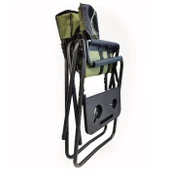 Orcamp Katlanır Yan masalı Lüks Kamp Sandalyesi Yeşil - 3