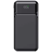 PowerBoost NIGHT 125B 10000mAh 22.5W Dahili Kablolu LCD Siyah Tasinabilir Sarj Cihazi Powerbank - 1
