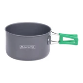 Orcamp Tekli Portatif Ocak Gaz Stop Emniyetli Gri + Orcamp Alüminyum Tencere Seti 3 Parça + 2 ADET 227 Gram Gaz Kartuşu - 8