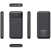 PowerBoost NIGHT 115B 10000mAh 22.5W LCD GizliLED Siyah Tasinabilir Sarj Cihazi Powerbank - 3