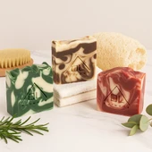 OL OUTDOOR Orman Sabunu + Katranlı Sabun + Kantaron Yağlı Sabun (S.O.S) - 1