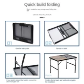 Madfox Eazy Katlanır Kamp Masası Izgaralı - 4