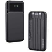 PowerBoost NIGHT 125B 10000mAh 22.5W Dahili Kablolu LCD Siyah Tasinabilir Sarj Cihazi Powerbank - 5