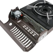 Orcamp Tekli Portatif Ocak Gaz Stop Emniyetli Gri + Orcamp Alüminyum Tencere Seti 3 Parça + 2 ADET 227 Gram Gaz Kartuşu - 3