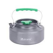 Orcamp Tekli Portatif Ocak Gaz Stop Emniyetli Gri + Orcamp Alüminyum Tencere Seti 3 Parça + 2 ADET 227 Gram Gaz Kartuşu - 6