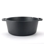 DÖKÜMCÜ BABA Kaplamasız döküm ikili tencere 26cm - 4