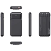 PowerBoost NIGHT 125B 10000mAh 22.5W Dahili Kablolu LCD Siyah Tasinabilir Sarj Cihazi Powerbank - 3